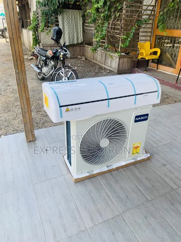 White Split Dual Inverter Air Conditioner Nasco 2hp · Photo 1