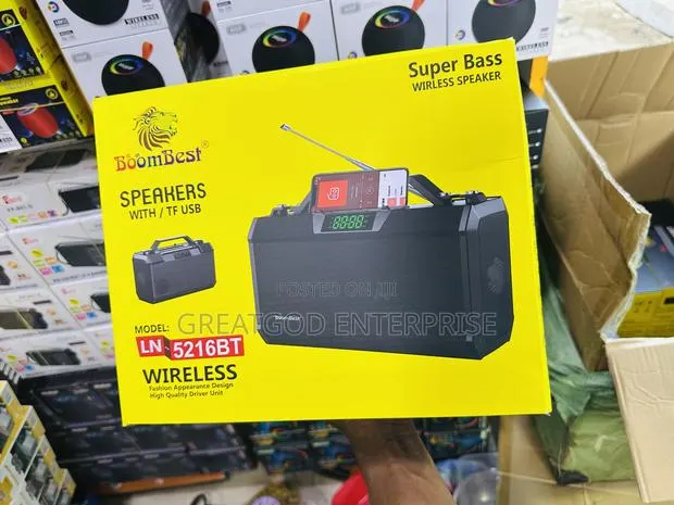 BoomBest LN-5216BT Wireless Super Bass Speaker · Photo 1
