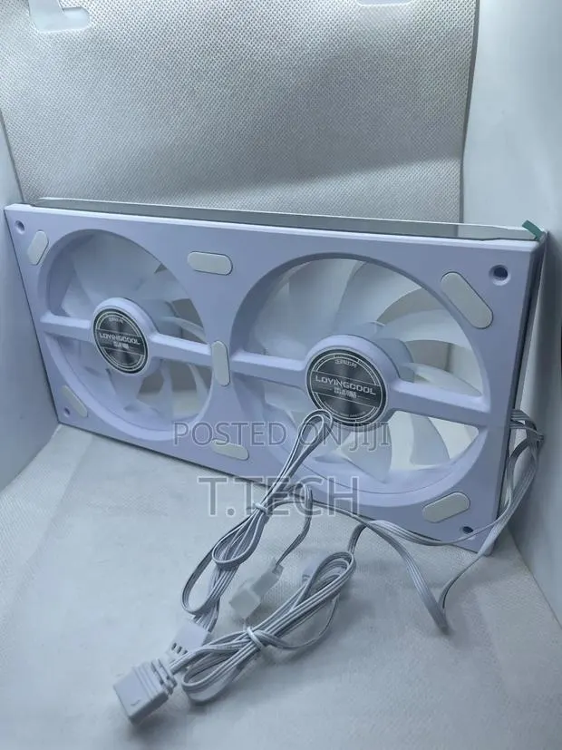 240mm Argb Mirror Case Fan. Black and White · Photo 4