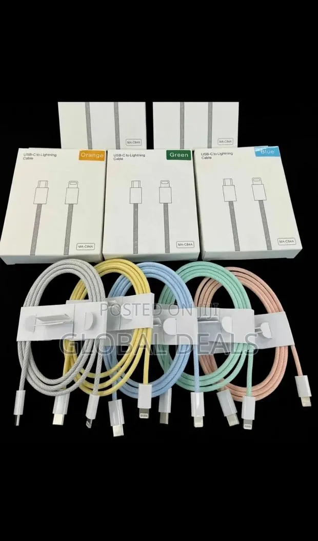 Material Cables for Apple and Samsung Products · Photo 1