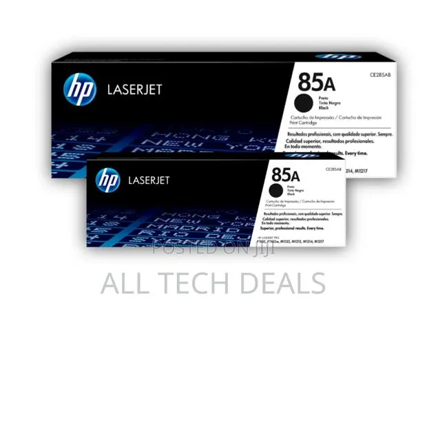Hp 85a Black Original Laserjet Toner Cartridge, Ce285a · Photo 1