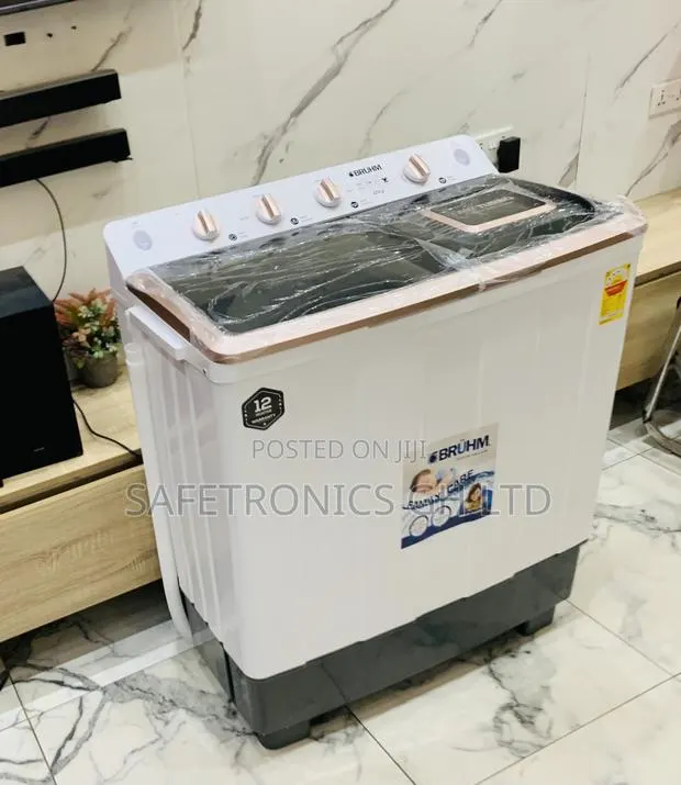 High Efficiency Bruhm 12kg Washing Machine BWT-120h-Twin Tub · Photo 1