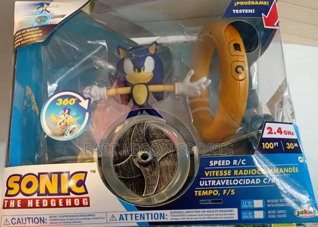 Sonic the Hedgehog Racing Car Toy Remote Control · Photo 1
