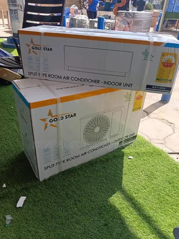 Gold Star Split Type AC - The More Stars the More Energy Efficient · Photo 1