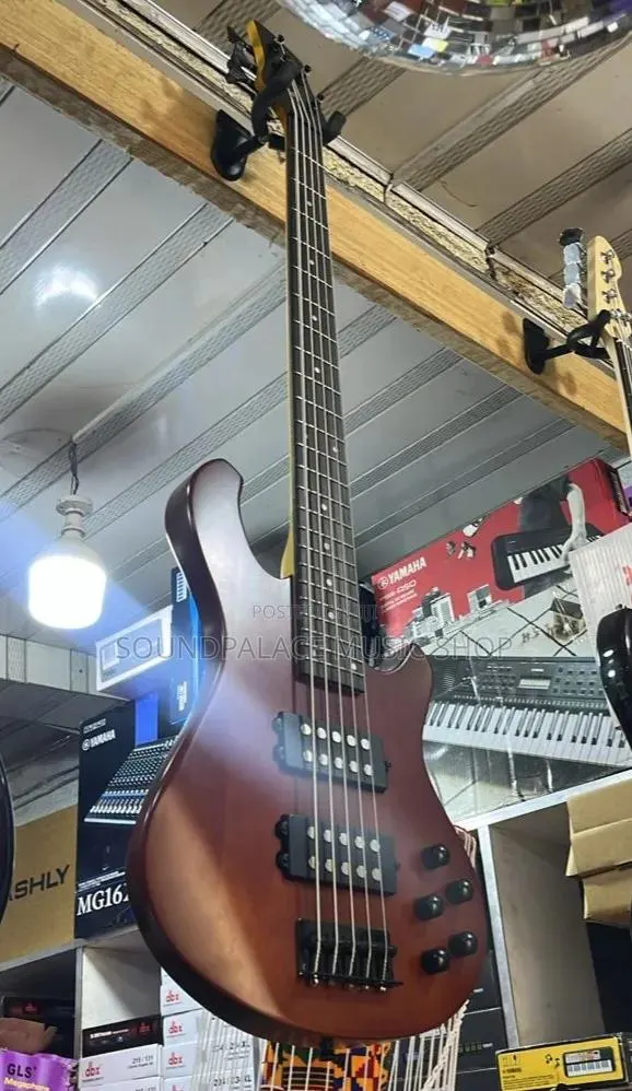 An Ibanez 5-String Active Electric Bass Guitar · Photo 1