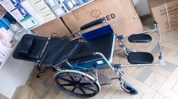 Abs Executive Commode Wheelchair With Backrest · Photo 2