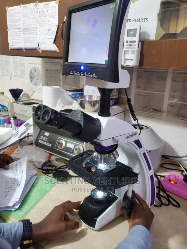 Microscope Olympus With Screen · Photo 1