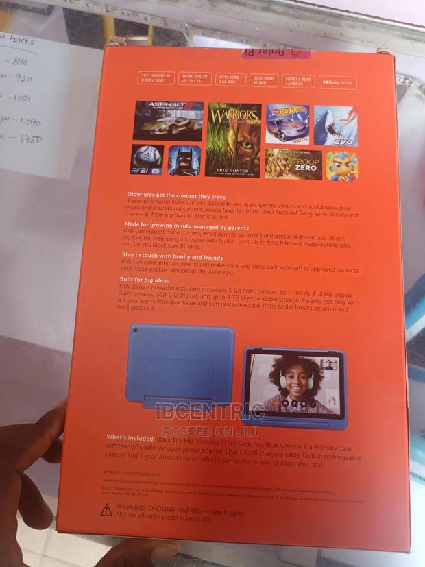 New Amazon Fire HD 10 Kids Pro 32 GB Blue · Photo 2