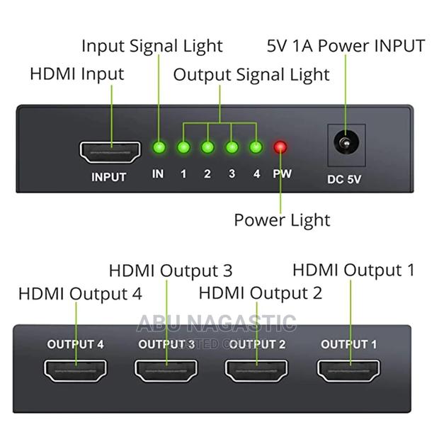4k HDMI Splitter 4 Port · Photo 3