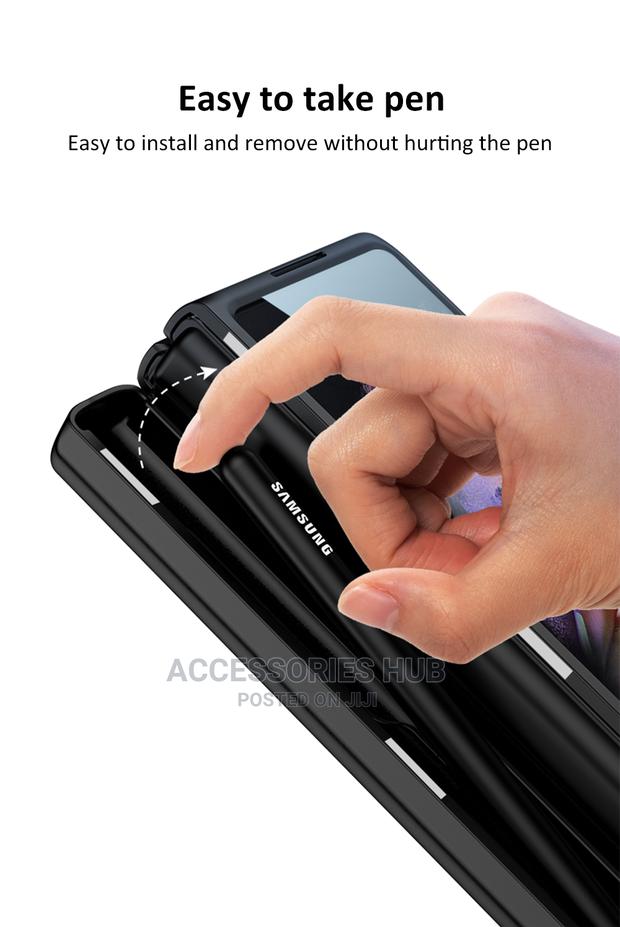Z Fold 3 Case With Pen Slot and Inbuilt Glass Screen · Photo 8