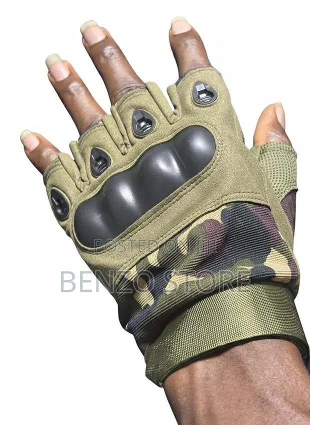 Grip-Focused Leather Gloves for Training · Photo 1