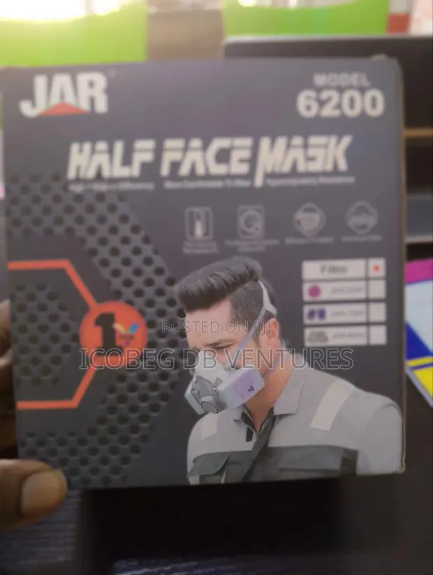 Jar Half Face Mask With Cartridge /Quality Half Face Mask