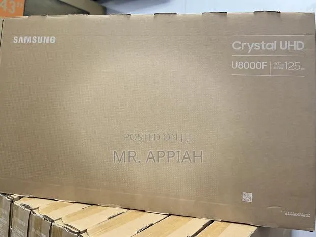 Purchase Durable Samsung 43U8072F 43” Crystal Uhd 4k Smart TV(2025). · Photo 1