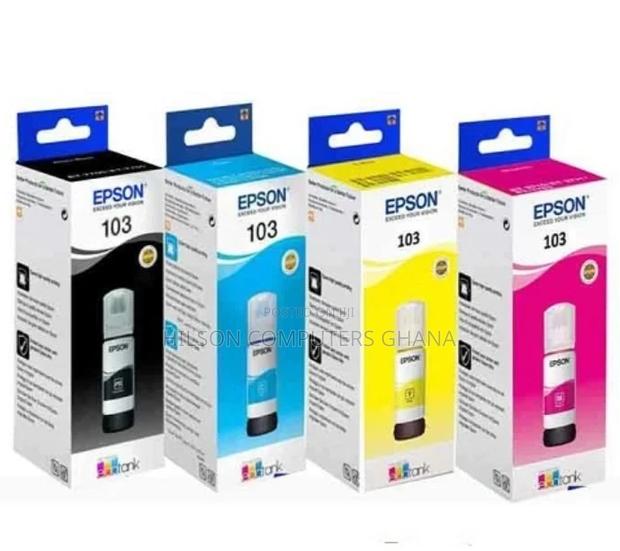 Epson Ecotank 103 Set Original Ink Bottle · Photo 1