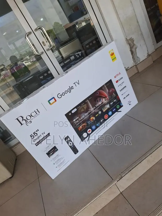 Frameless Tv 55 Inches Roch Brand for Sale · Photo 1