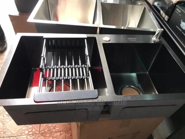 Cabinet Sink With Soap Dispenser (METTLE BLACK) · Photo 5
