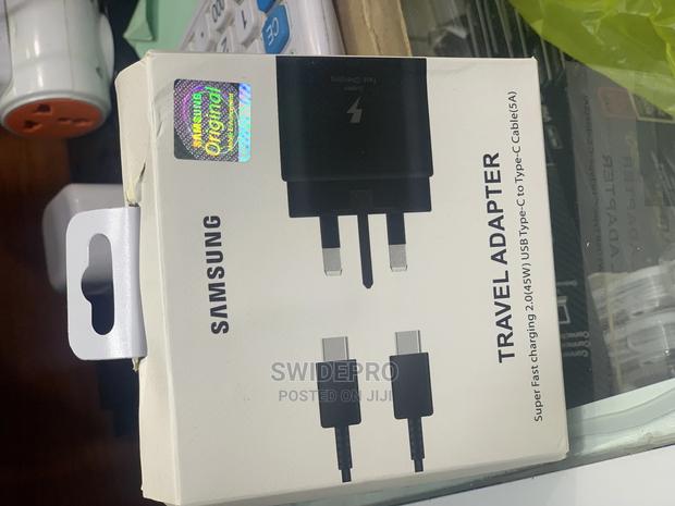 45w Fast Samsung Type C to Type C Charger · Photo 1