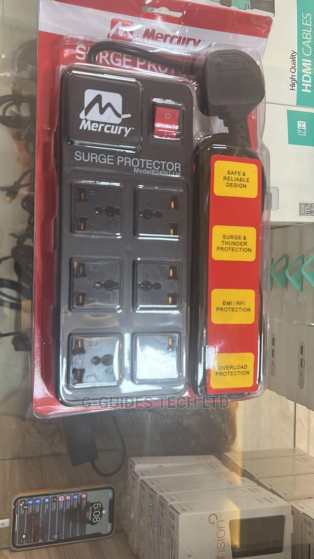Mercury Surge Protector 6240U Surge Secure Power Extension · Photo 1