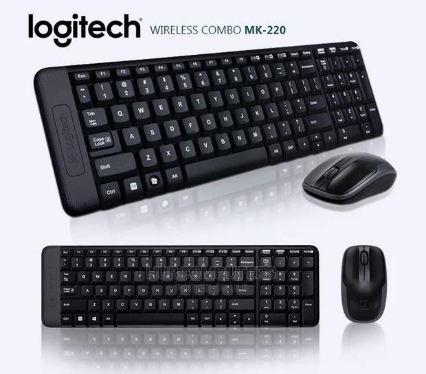 Logitech Mk220 Wireless Keyboard Mouse · Photo 1