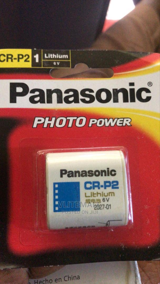 Panasonic Cr-P2 Lithium 6v Battery · Photo 1