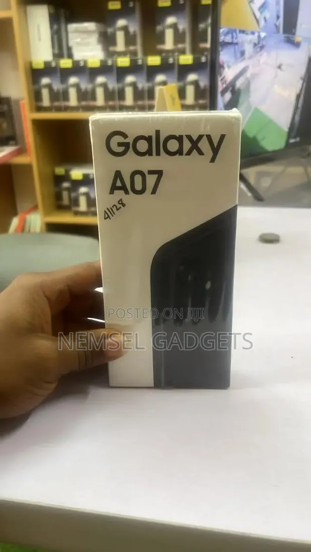New Samsung Galaxy A07 128 GB Black · Photo 1