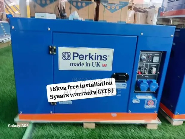 Experience Solution With Perkins 18kva Diesel Generator · Photo 1
