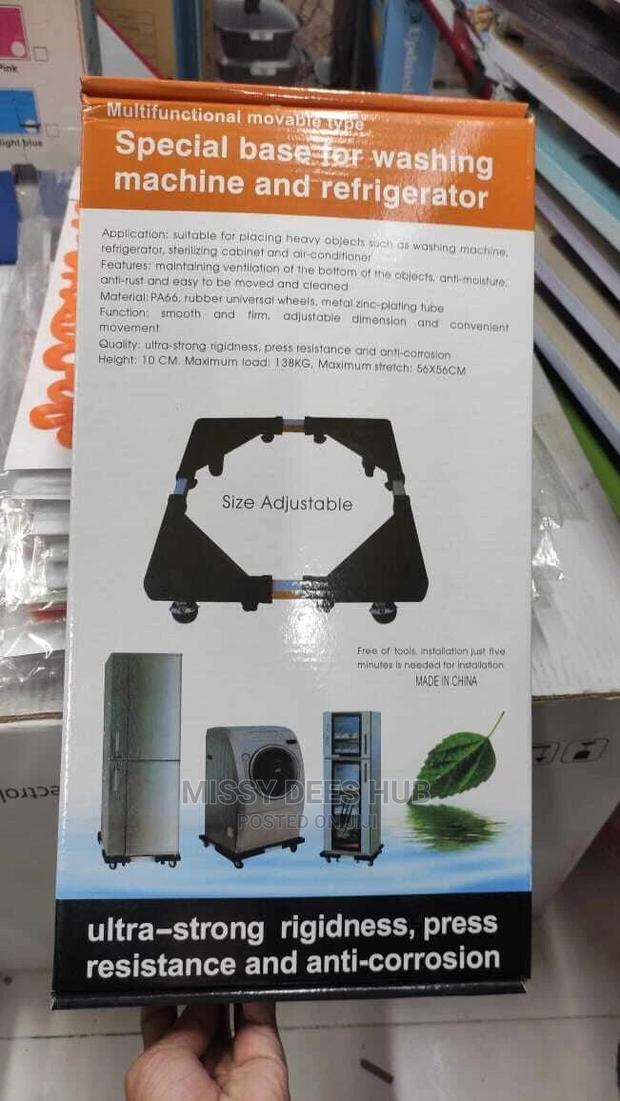 Multifunctional Movable Washing Machine/ Refridgerator Stand · Photo 4
