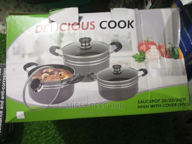 3pcs Delicious Cook Non-Stick Set ( Without Frying Pan) · Photo 7