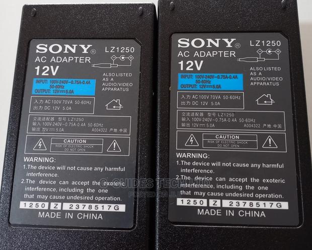 SONY 12V 5A Power Supply Ac/Dc Adapter · Photo 2