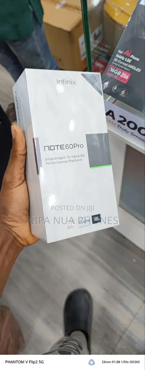 New Infinix Note 60 Pro 256 GB Blue · Photo 1
