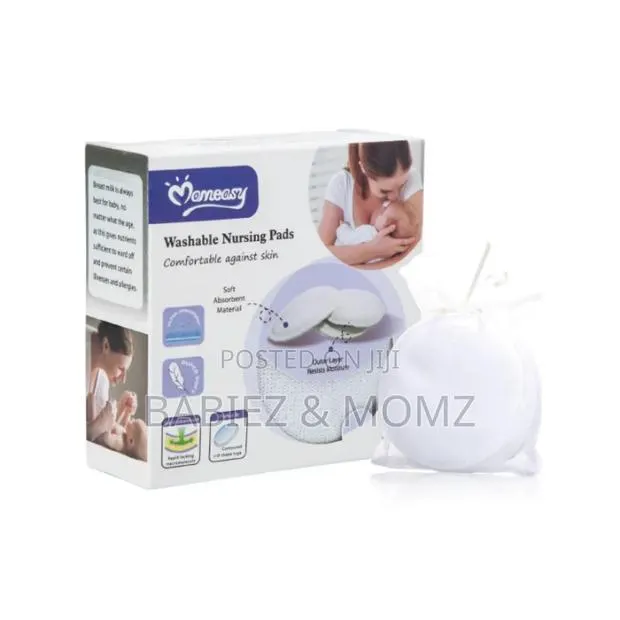 Momeasy Washable Breat Pads – Reusable Leakproof Breast Pads · Photo 1