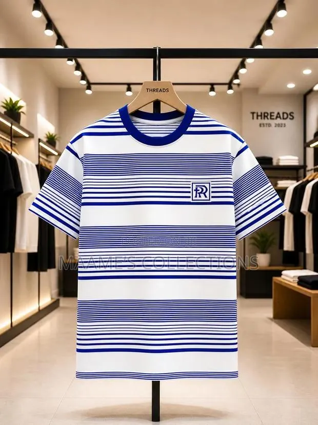 Men’S Stripped Tees Available · Photo 1