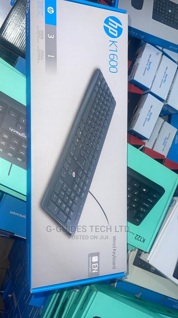 HP USB Keyboard, Hp Wired Keyboard K-1700 · Photo 1