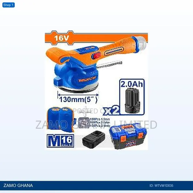 Cordless Tile Vibration - Wtvm1d035 · Photo 1