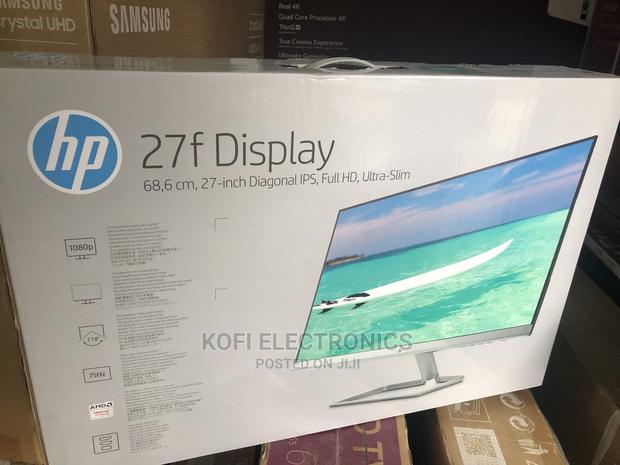 Picture Perfect HP M27f 27 Inch 75hz FHD Monitor · Photo 1