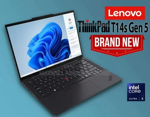 New Laptop Lenovo Thinkpad T14s Gen 2 16GB Intel Core Ultra 5 SSD 512GB