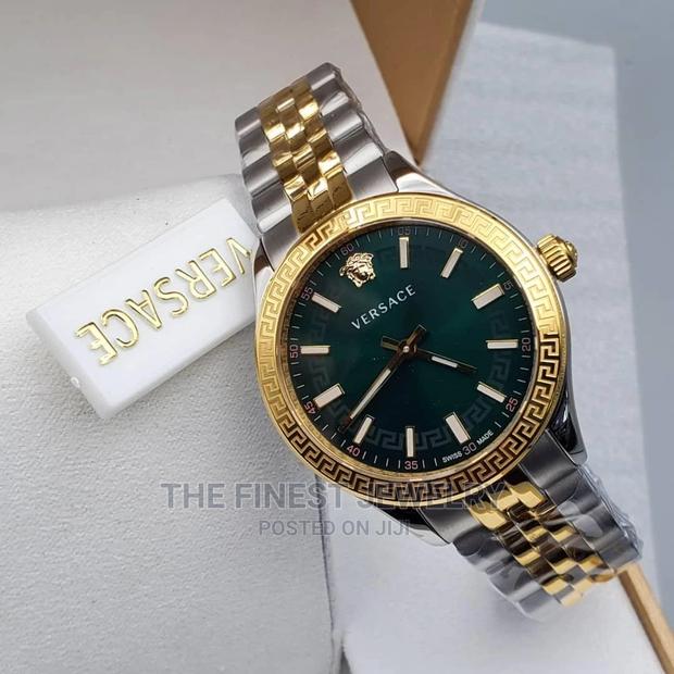 Versace Hellenyium Gold Bracelet Watch