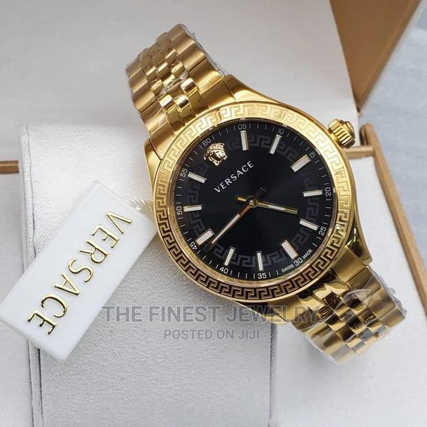 Versace Gold Bracelet Watch