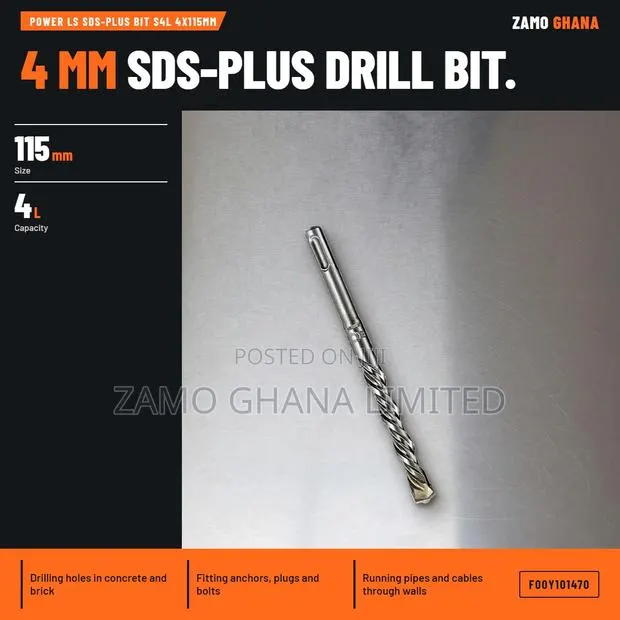 Power Ls SDS-Plus Bit S4L 4X115Mm - F00Y101470 · Photo 1