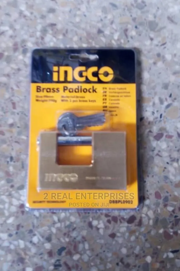 Ingco Brass Padlock · Photo 1