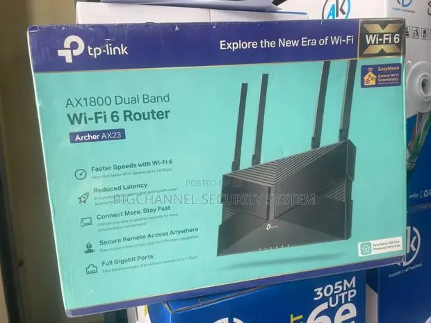tp.link Ax1800 Dual Band Wi-Fi 6 Router · Photo 1