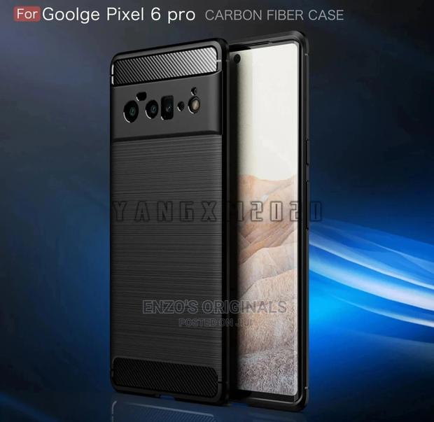 Google Pixel 6 6 Pro Carbon Fiber Case Black · Photo 3