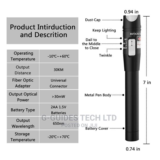 30KM Visual Fault Locator , 30km Fiber Optic Fault Tester · Photo 7