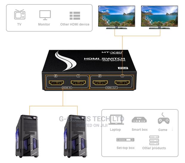 2-Input and 2-Output Hdmi Switch and Splitter (Mt-Hd2-2 2x2) · Photo 6