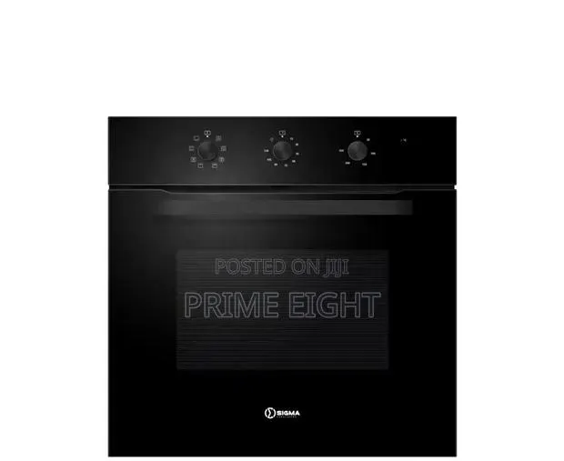 Sigma 65Ltrs 60cm Built-in Electric Oven Black Mirror SIG-BIO-65M80-11 · Photo 1