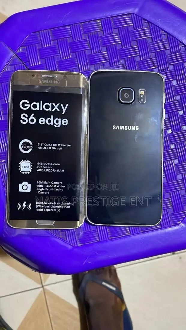 Samsung Galaxy S6 edge 32 GB Black · Photo 1