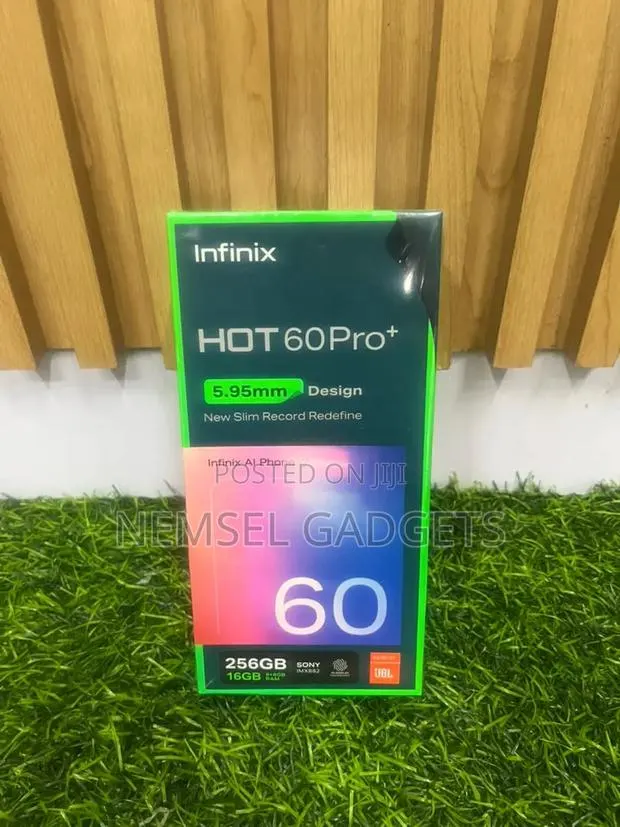 New Infinix Hot 60 Pro+ 256 GB Black · Photo 1