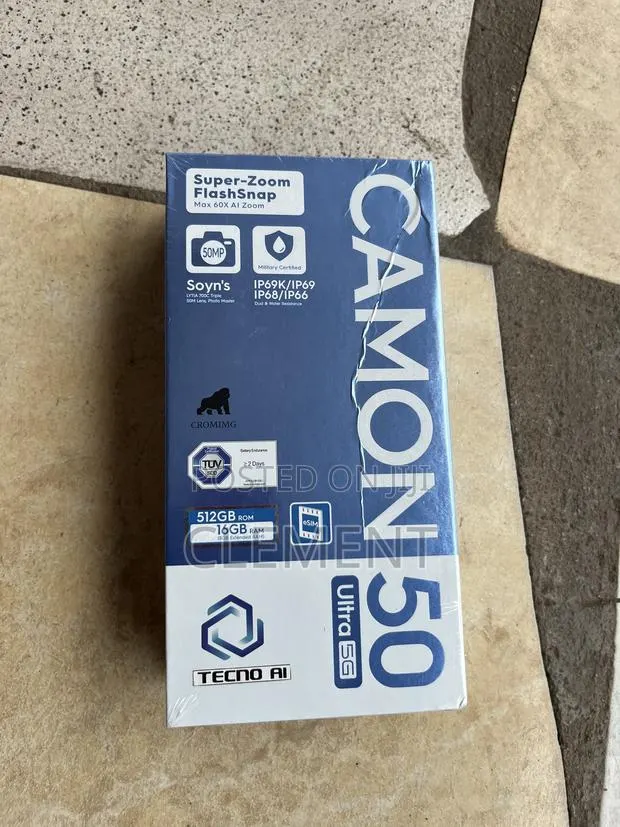 New Tecno Camon 50 Ultra 512 GB · Photo 1
