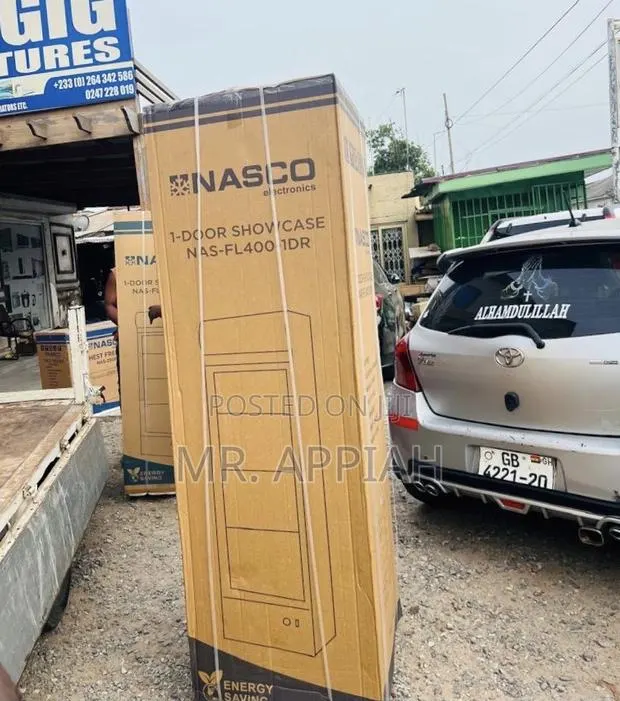Order Sleek Nasco NAS-FL400-1DR 1 Door Display Fridge(Glass Door) · Photo 1