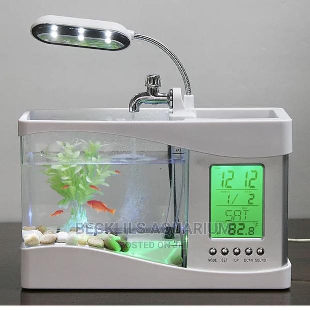 Desktop Usb Mini Fish Tank · Photo 1